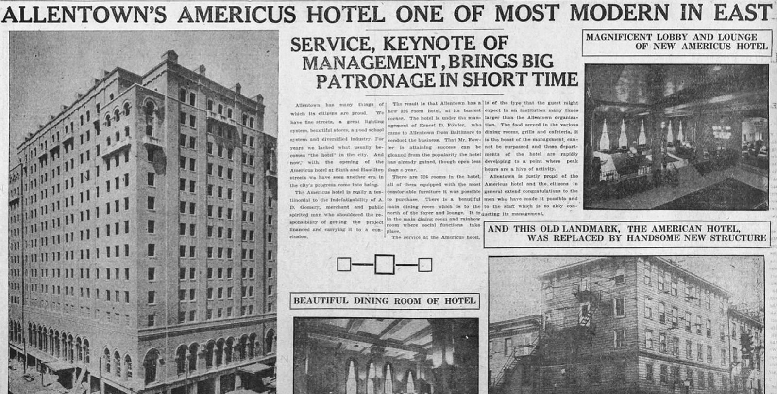 Discover the Italo-Iberian architecture of Historic Americus Hotel.