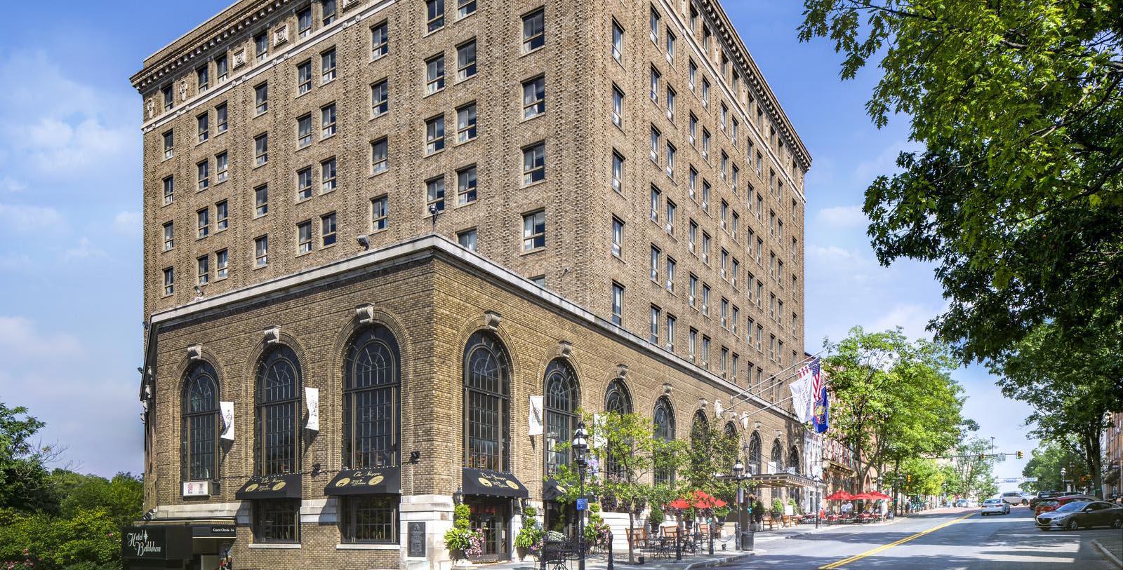 Image of Hotel Exterior, Historic Hotel Bethlehem in Bethlehem, Pennsylvania, 1922, Member of Historic Hotels of America, Special Offers, Discounted Rates, Families, Romantic Escape, Honeymoons, Anniversaries, Reunions
