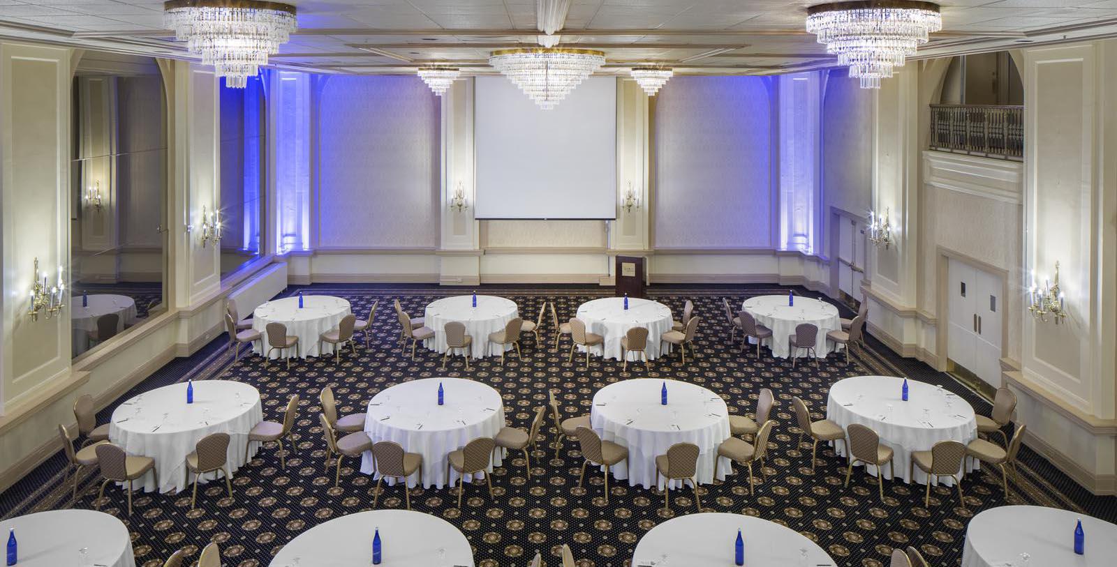 Image of Hotel Ballroom, Historic Hotel Bethlehem in Bethlehem, Pennsylvania, 1922, Member of Historic Hotels of America, Weddings
