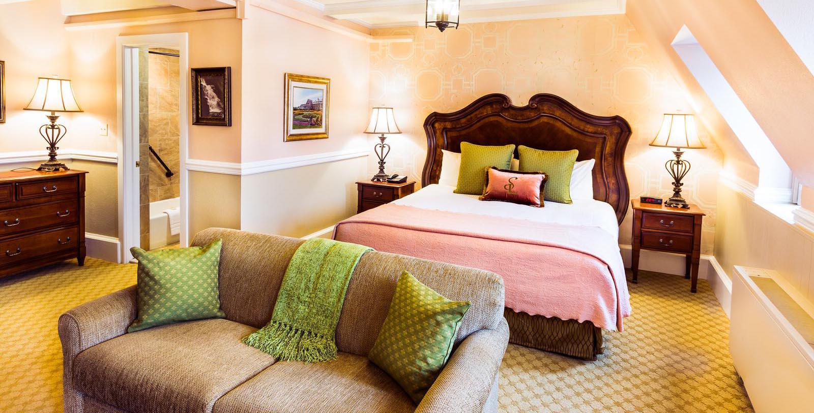 Image of Guestroom Interior Skytop Lodge, 1928, Member of Historic Hotels of America, in Skytop, Pennsylvania, Accommodations