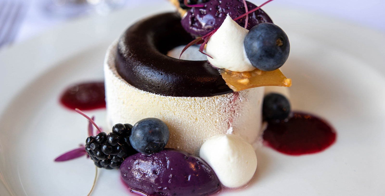 Taste the delightful fare and sip a cocktail while enjoying the views at Lakeview.