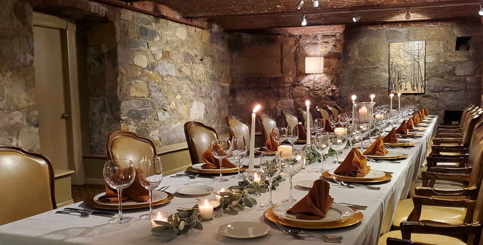 Image of Parlor at Christmas at The Sayre Mansion, 1858, Member of Historic Hotels of America, in Bethlehem, Pennsylvania, Experience