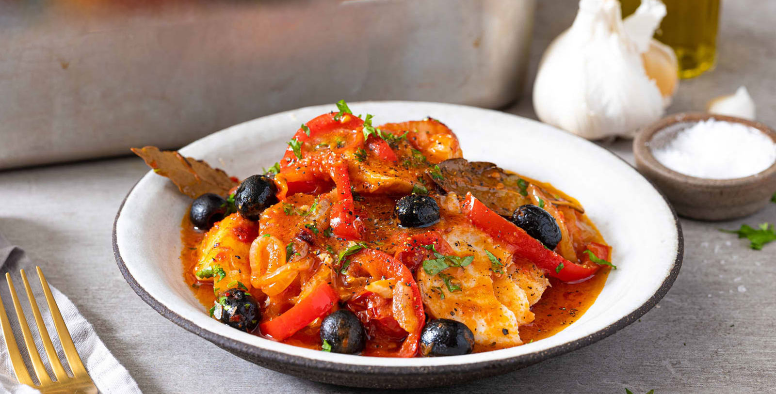 Image of klippfisk bacalao at Apotekergata No. 5 Restaurant, Hotel Brosundet, Alesund, Norway, 1904, Member of Historic Hotels Worldwide, Taste