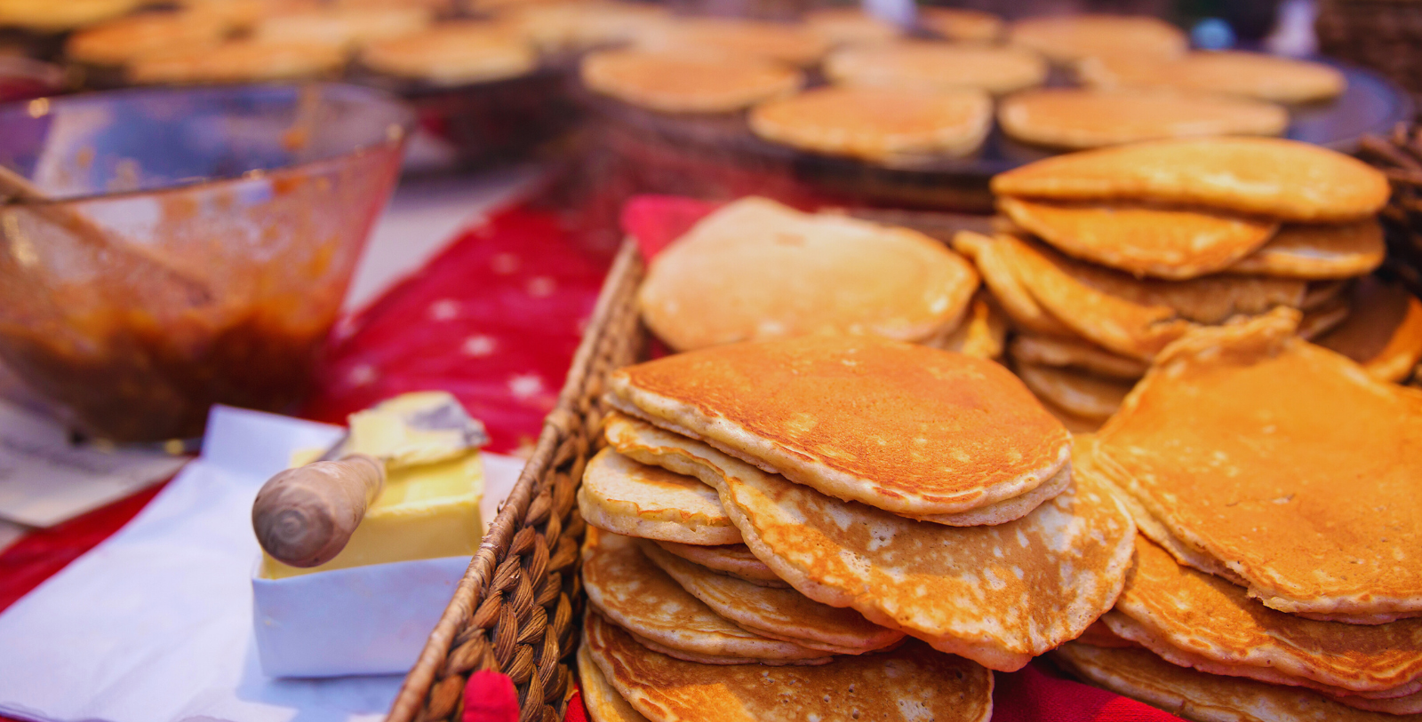 Image of sveler Norwegian pancakes, Hotel Union Geiranger in Geiranger, Norway, 1891, a member of Historic Hotels Worldwide since 2023