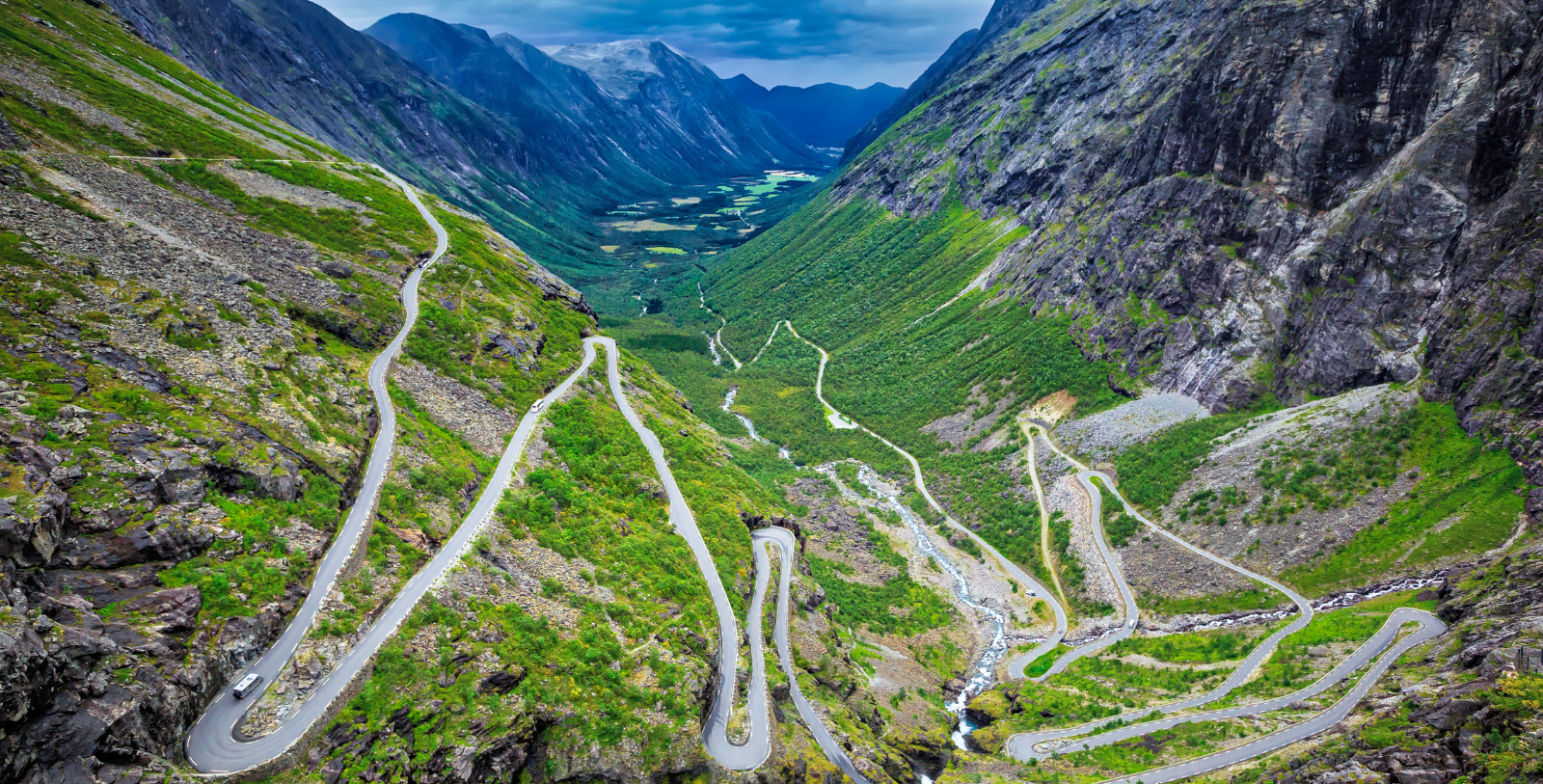 Image of the Trollstigen Tourist Road near Hotel Union Geiranger in Geiranger, Norway, 1891, a member of Historic Hotels Worldwide since 2023