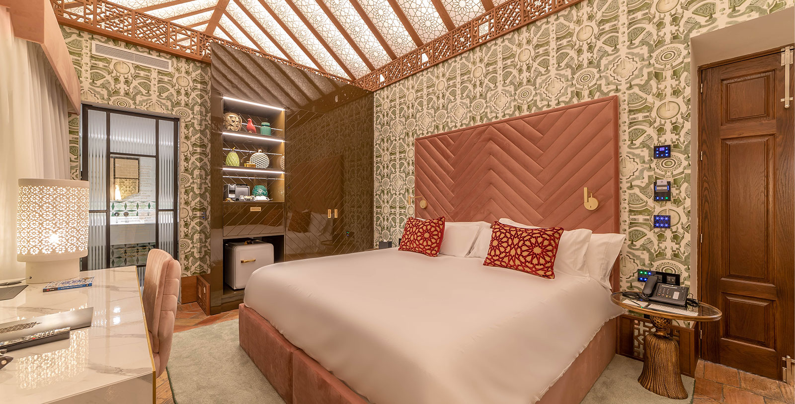 Image of the Alhambra Chic Suite at Hotel Claude Marbella, 17th century, a Member of Historic Hotels Worldwide in Marbella, Spain