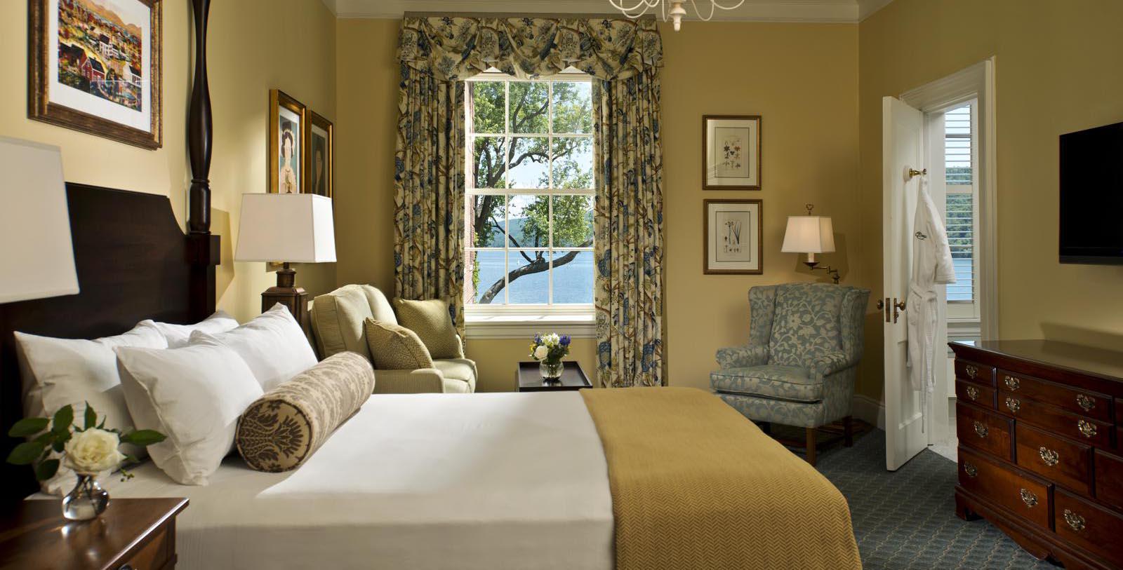 Image of Guestroom at The Otesaga Hotel and Cooper Inn, 1909, Member of Historic Hotels of America, in Cooperstown, New York, Accommodations