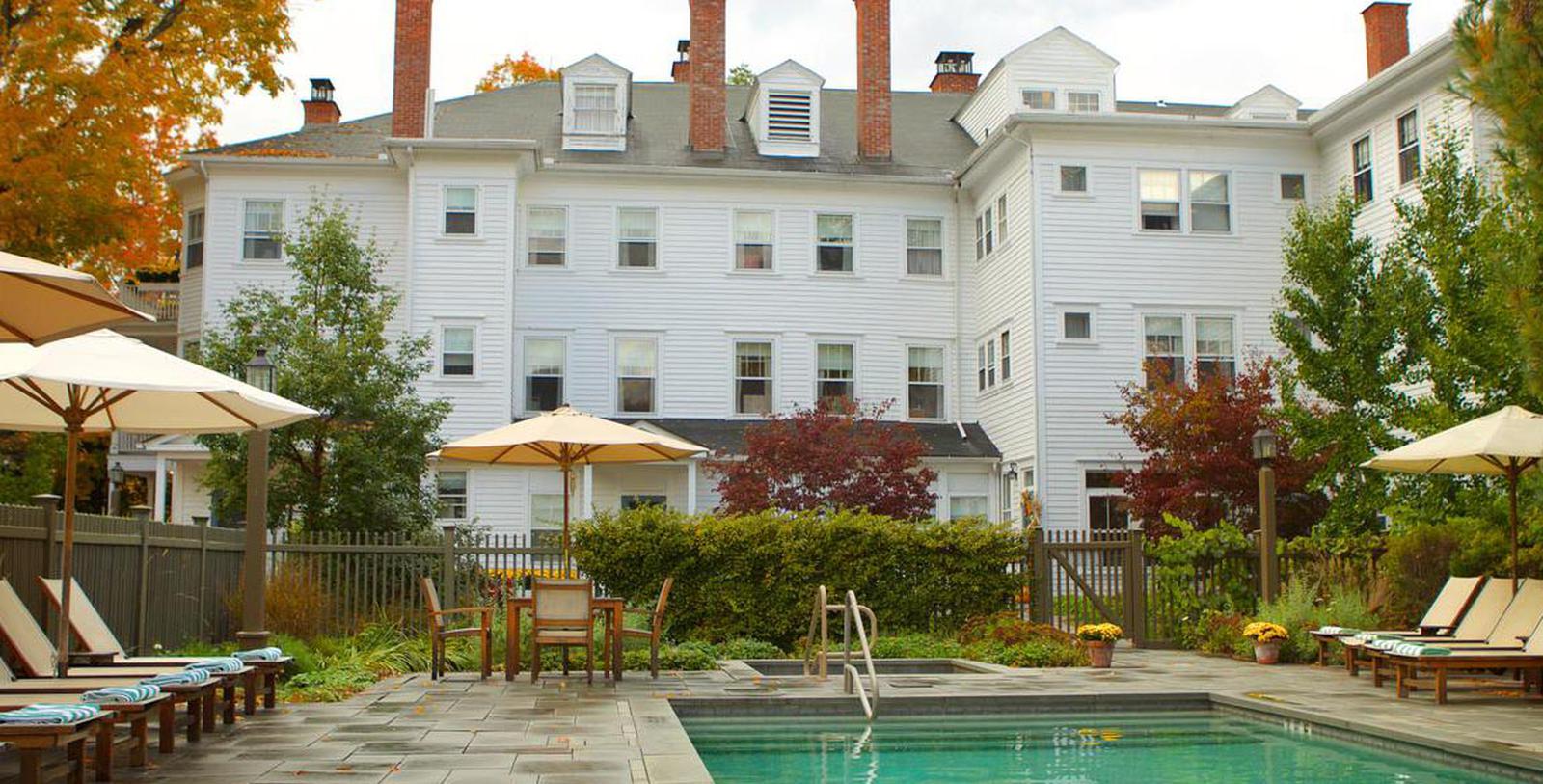 Image of Outdoor Pool and Hot Tub at The Red Lion Inn, 1773, Member of Historic Hotels of America, in Stockbridge, Massachusetts, Hot Deals
