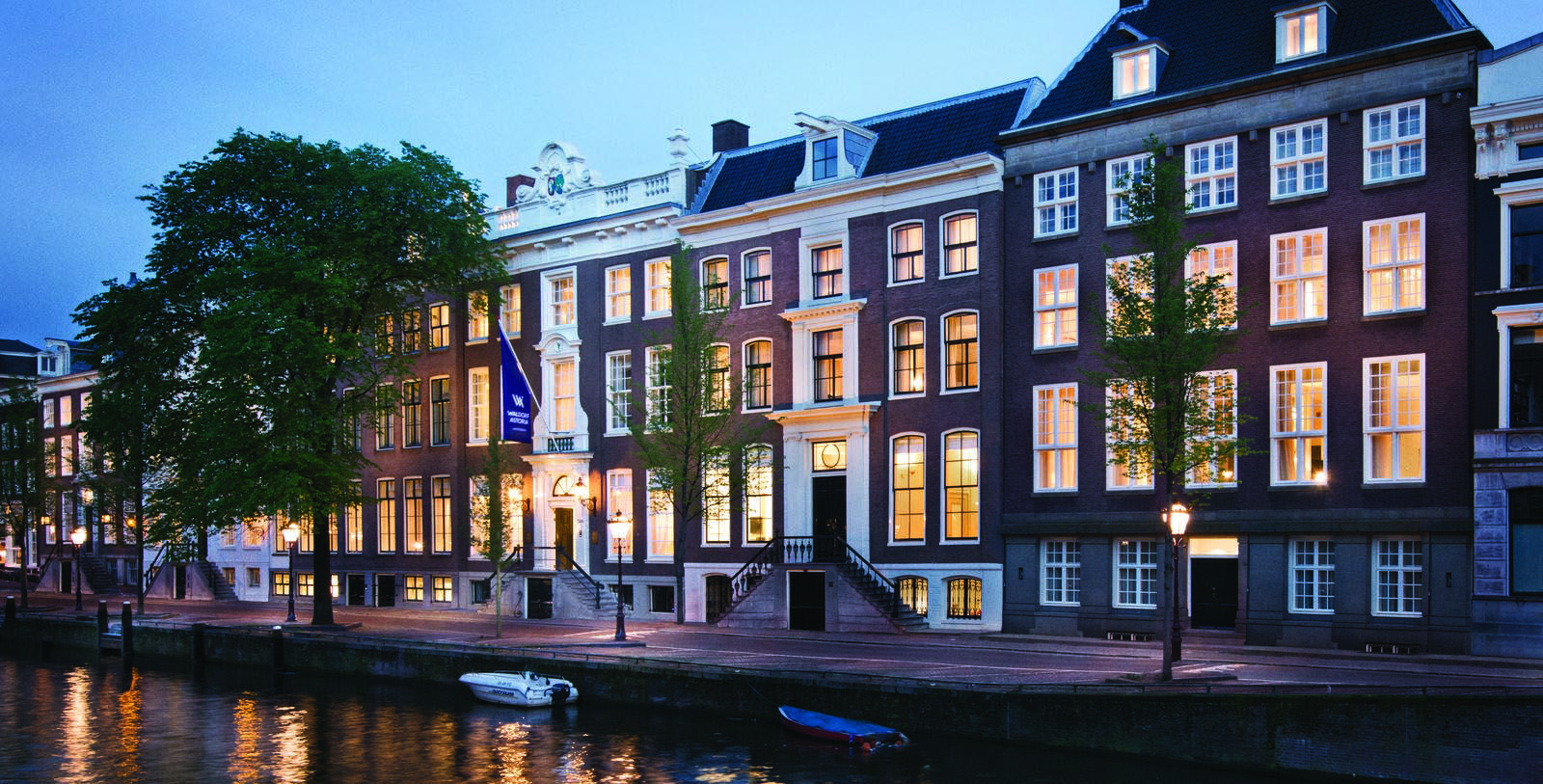 Image of Hotel Exterior Waldorf Astoria Amsterdam, 1650, Member of Historic Hotels Worldwide, in Amsterdam, Netherlands, Special Offers, Discounted Rates, Families, Romantic Escape, Honeymoons, Anniversaries, Reunions