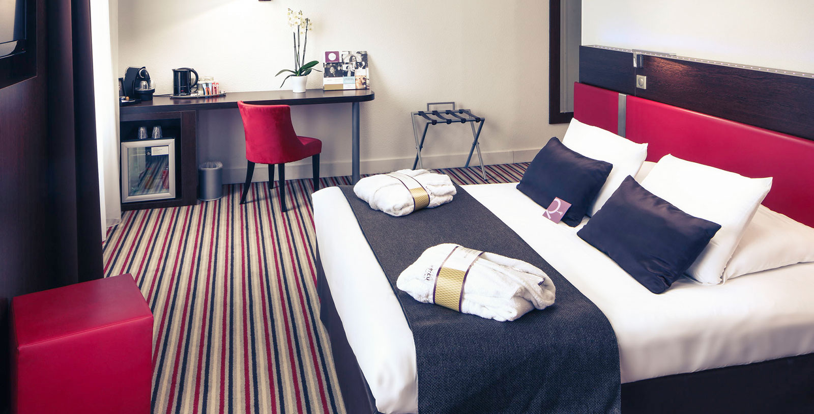 Image of Privilege Room, Mercure Angouleme Hotel de France, established 1600, member of Historic Hotels Worldwide 2019, France, Europe, Accommodations