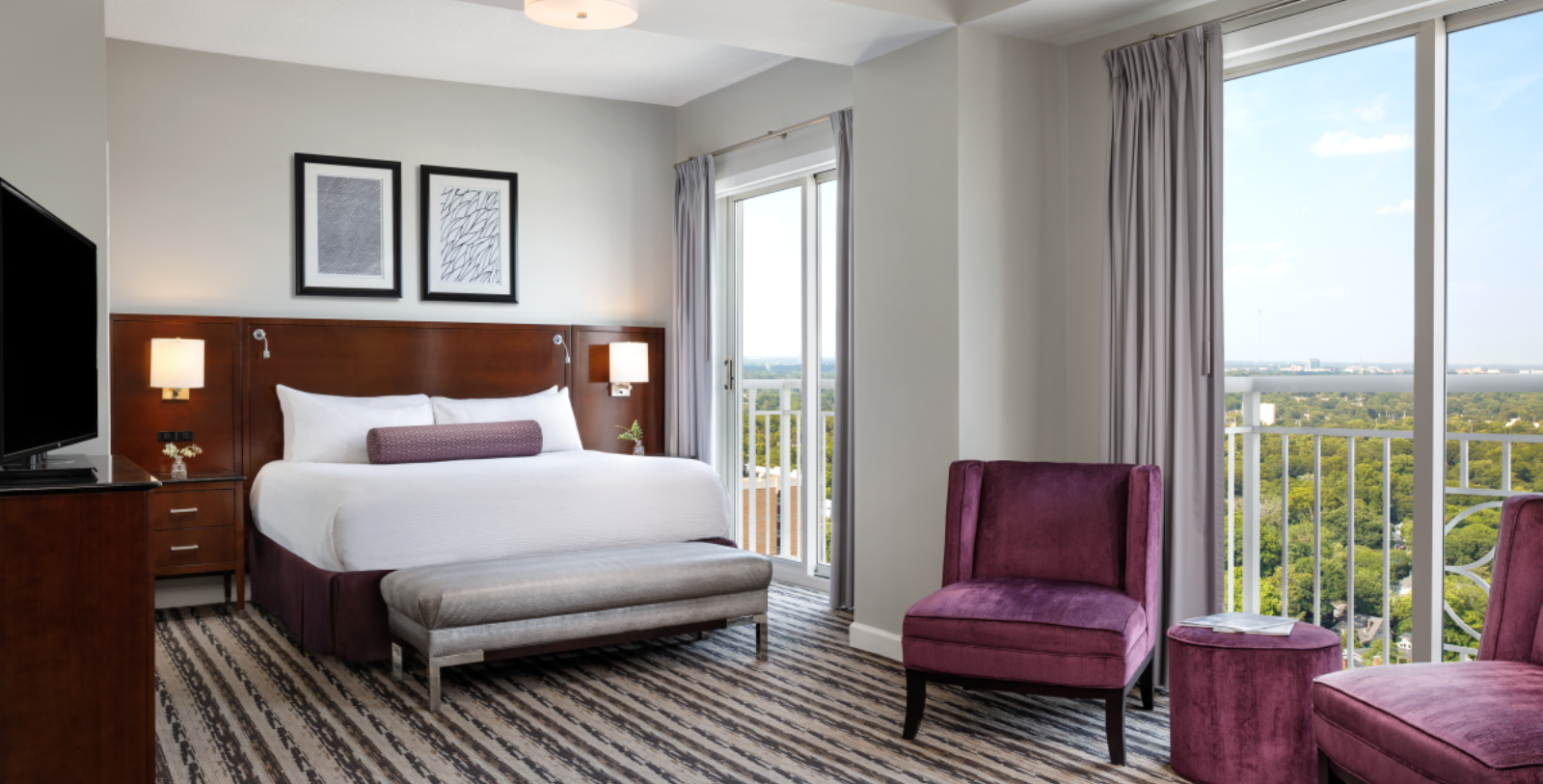 Image of King Luxury Guestroom The Georgian Terrace, 1911, Member of Historic Hotels of America, in Atlanta, Georgia, Accommodations