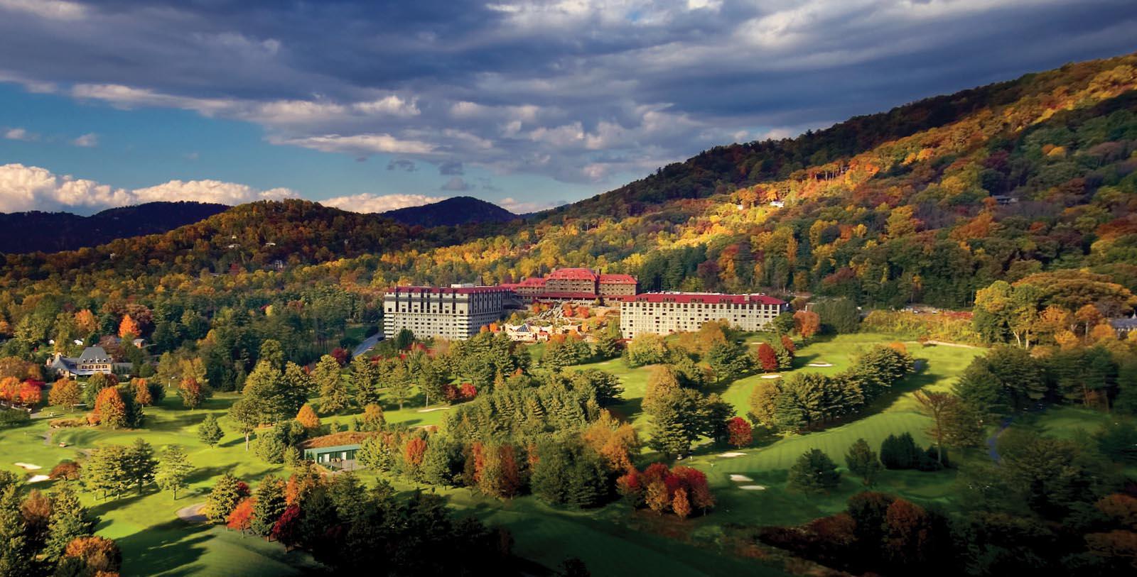 Image of Hotel Exterior The Omni Grove Park Inn, 1913, Member of Historic Hotels of America, in Asheville, North Carolina, Discover