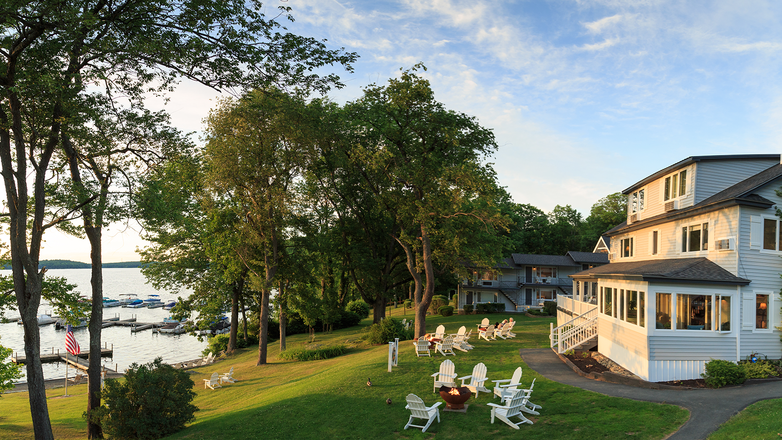 Image of Outdoor Seating Area Silver Birches, 1929 Member of Historic Hotels of America, in Hawley, Pennsylvania, Overview