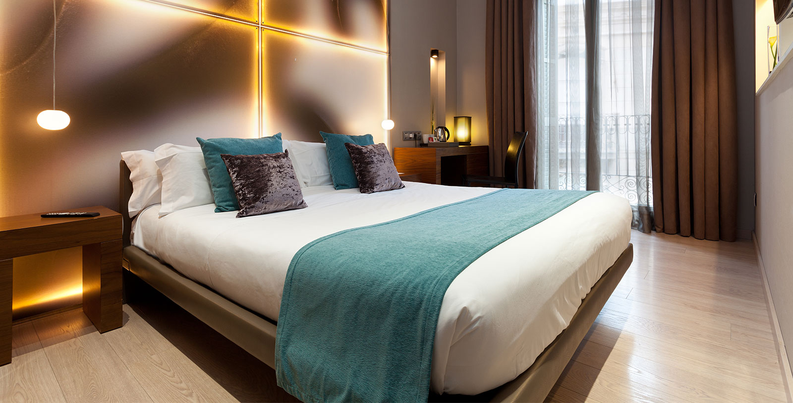 Image of Deluxe Room, Hotel España, 1859, a Member of Historic Hotels Worldwide in Barcelona, Spain, Accommodations