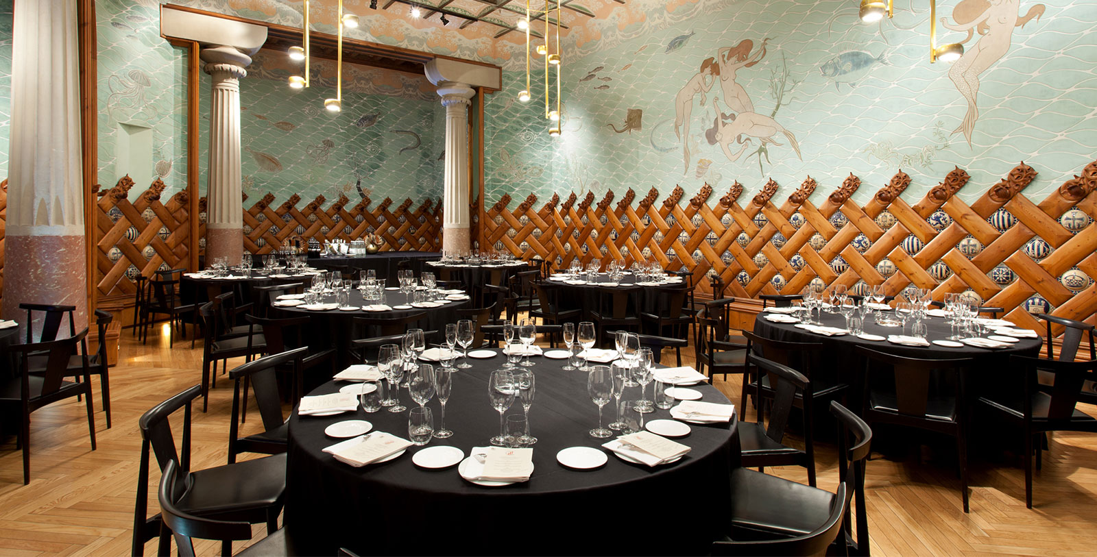 Image of Sala de les Sirenes, Hotel España, 1859, a Member of Historic Hotels Worldwide in Barcelona, Spain, Weddings