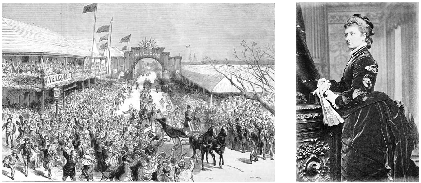 Princess Louise arrival in Bermuda