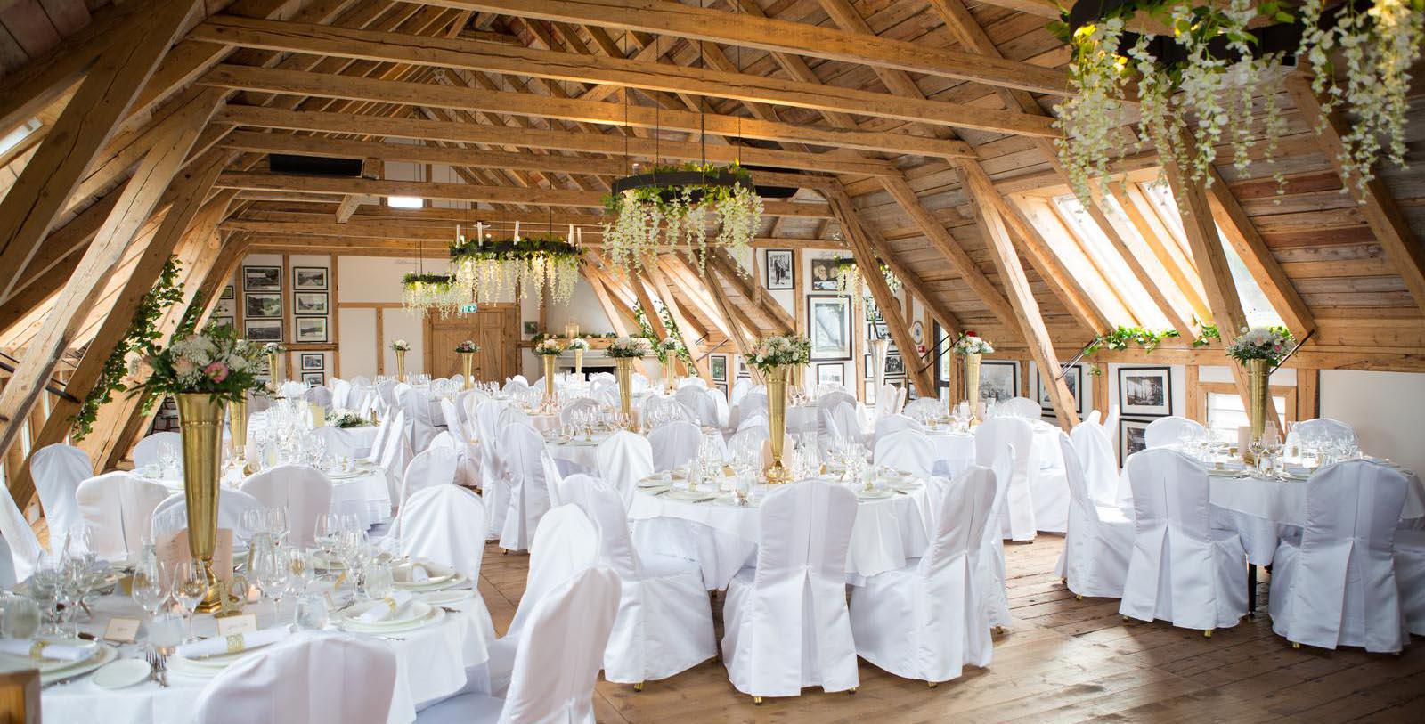 Image of meeting and event space banquet set up Bekkjarvik Gjestgiveri, 1700s, Member of Historic Hotels Worldwide, in Norway, Weddings