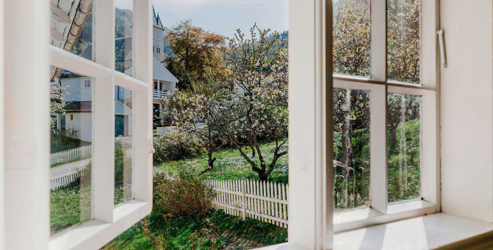 Image of View from Hotel Room Window at Utne Hotel, 1722, Member of Historic Hotels Worldwide, in Utne, Norway, Hot Deals