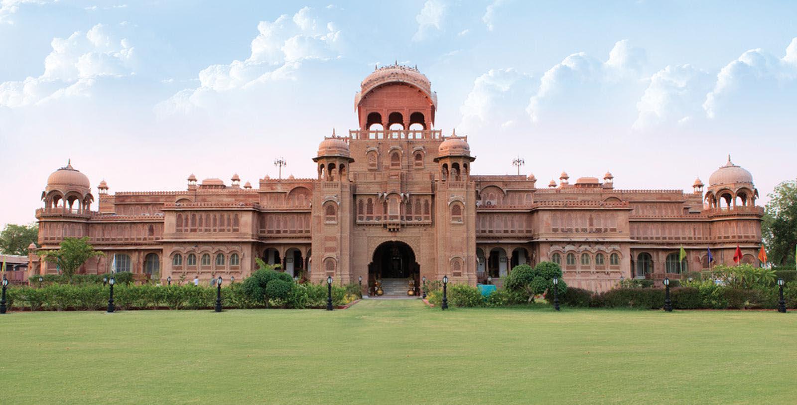 Image of Hotel Exterior Laxmi Niwas Palace, 1904, Member of Historic Hotels Worldwide, in Bikaner, India, Special Offers, Discounted Rates, Families, Romantic Escape, Honeymoons, Anniversaries, Reunions