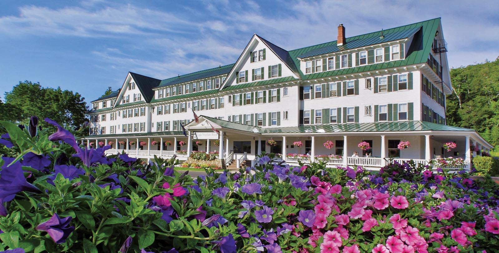 Image of Hotel exterior at Eagle Mountain House, 1879, Member of Historic Hotels of America, in Jackson, New Hampshire, Special Offers, Discounted Rates, Families, Romantic Escape, Honeymoons, Anniversaries, Reunions