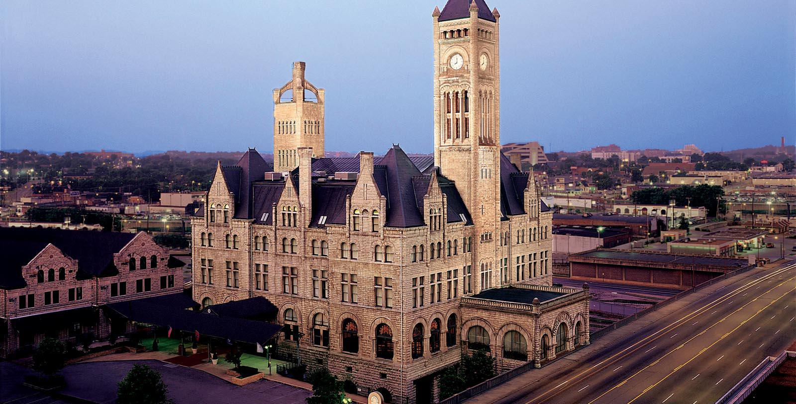 Image of Hotel Exterior, Union Station Hotel Nashville, Tennessee, Autograph Collection, 1900, Member of Historic Hotels of America, Special Offers, Discounted Rates, Families, Romantic Escape, Honeymoons, Anniversaries, Reunions