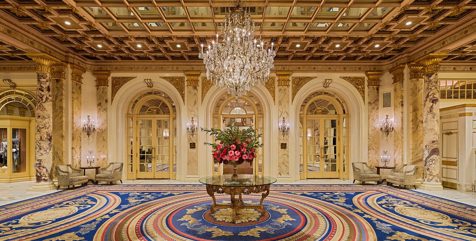 Image of exterior cafe Fairmont Copley Plaza, 1912, Member of Historic Hotels of America, in Boston, Massachusetts, Explore