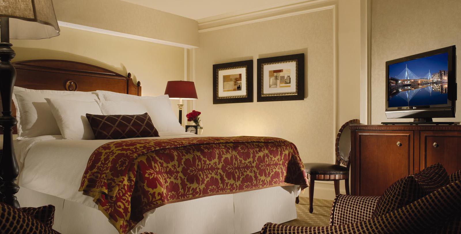 Image of Guestroom Interior, Omni Parker House, Boston, Massachusetts, 1855, Member of Historic Hotels of America, Accommodations