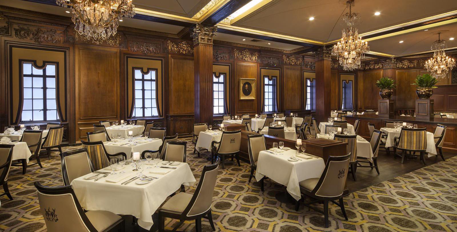 Taste the original Boston Cream Pie and the Parker House Rolls at the Omni Parker House, Boston.