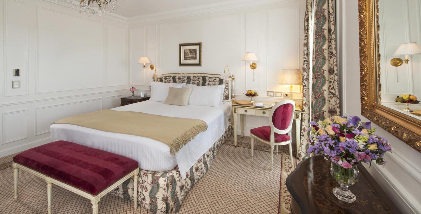 Image of guestroom Alvear Palace Hotel, 1932, Member of Historic Hotels Worldwide, in Buenos Aires, Argentina, Accommodations