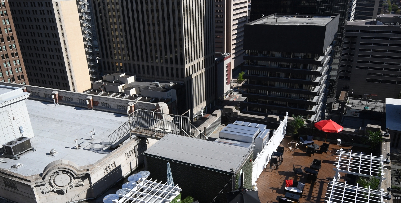 Experience the views from Lord Baltimore Hotel’s SkyBar