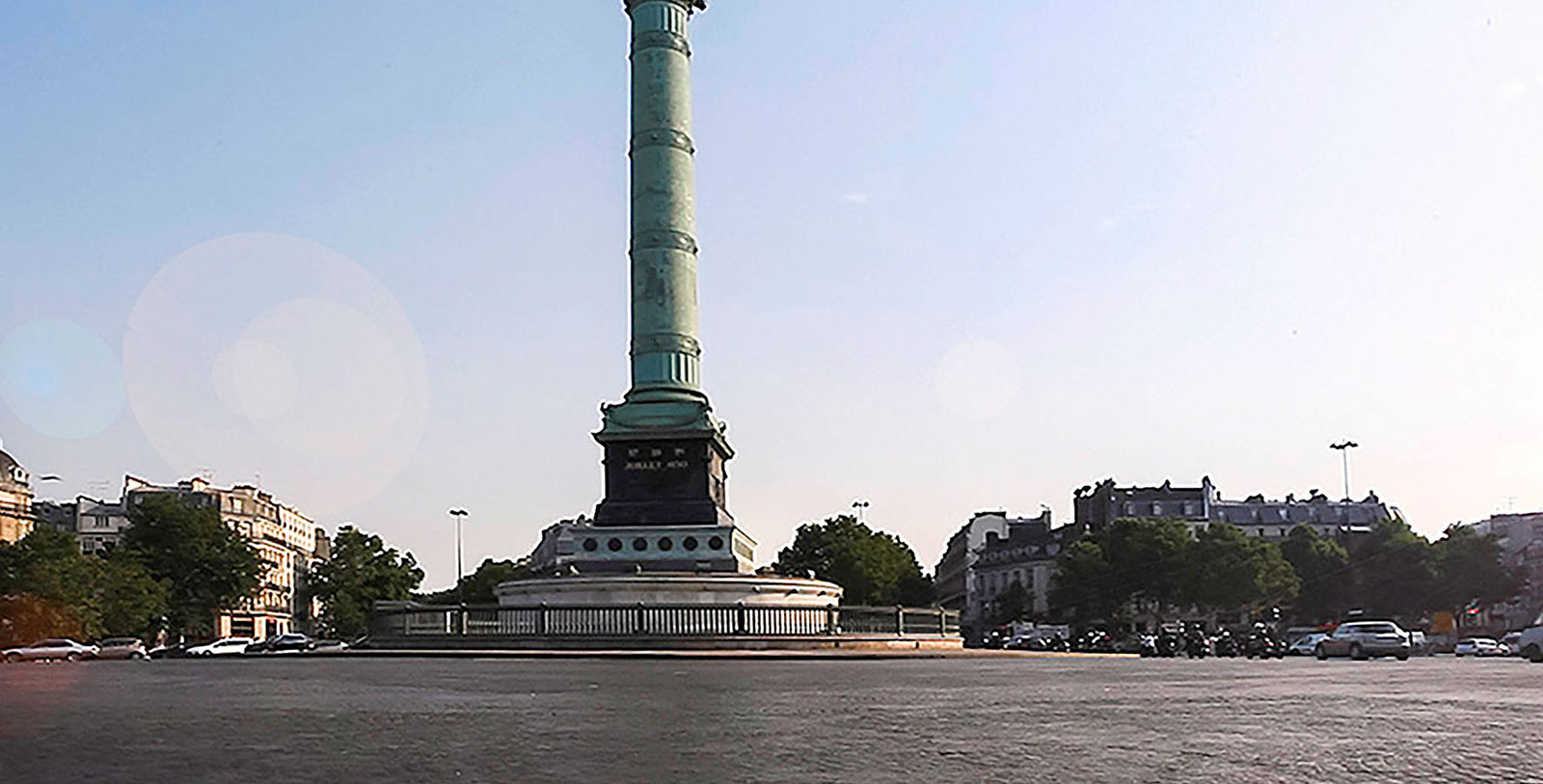 Explore the Place de la Bastille mere moments away.