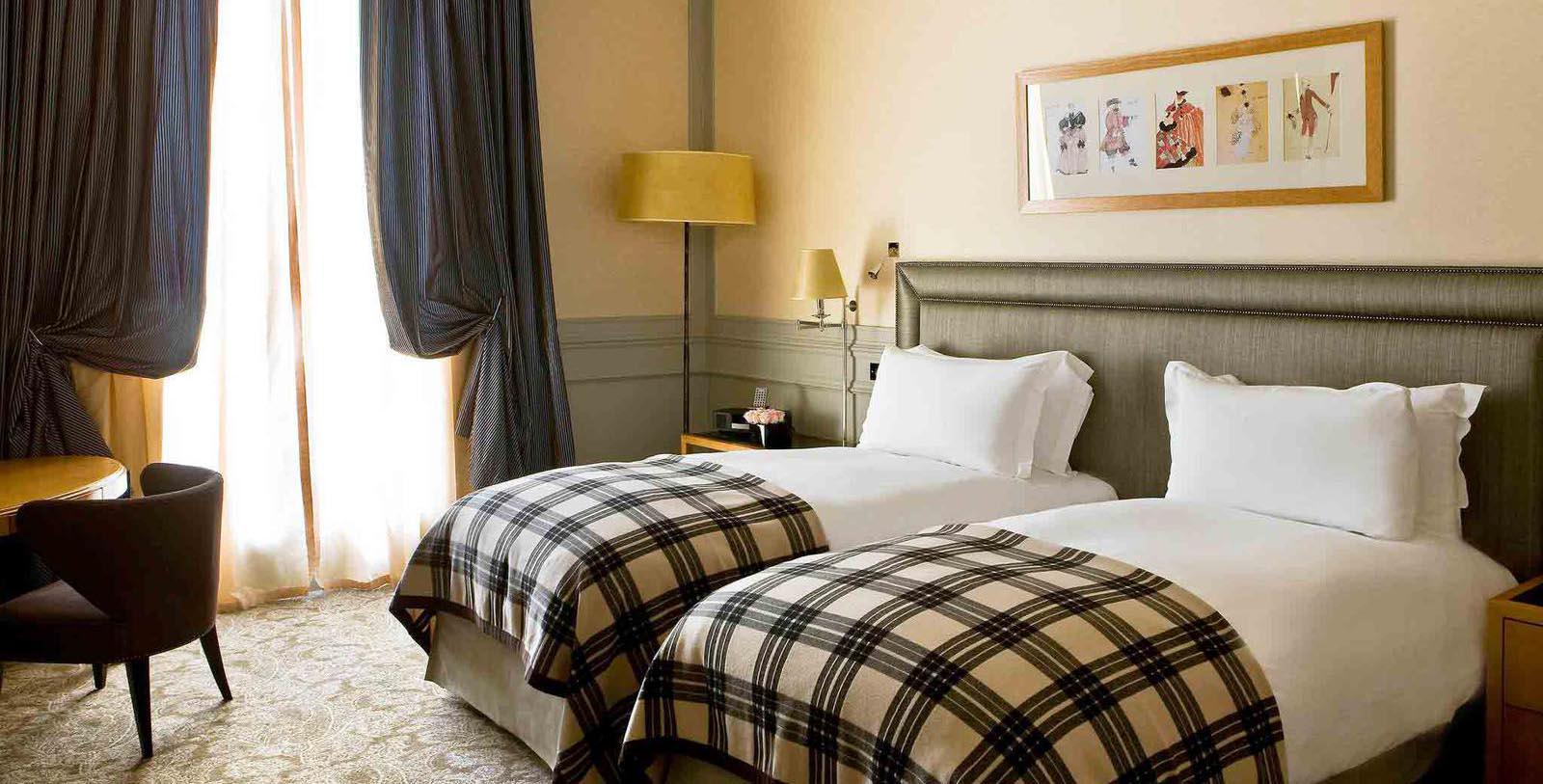 Image of Guestroom Interior, Hotel Scribe Paris Opera By Sofitel, France, 1861, Member of Historic Hotels Worldwide, Accommodations