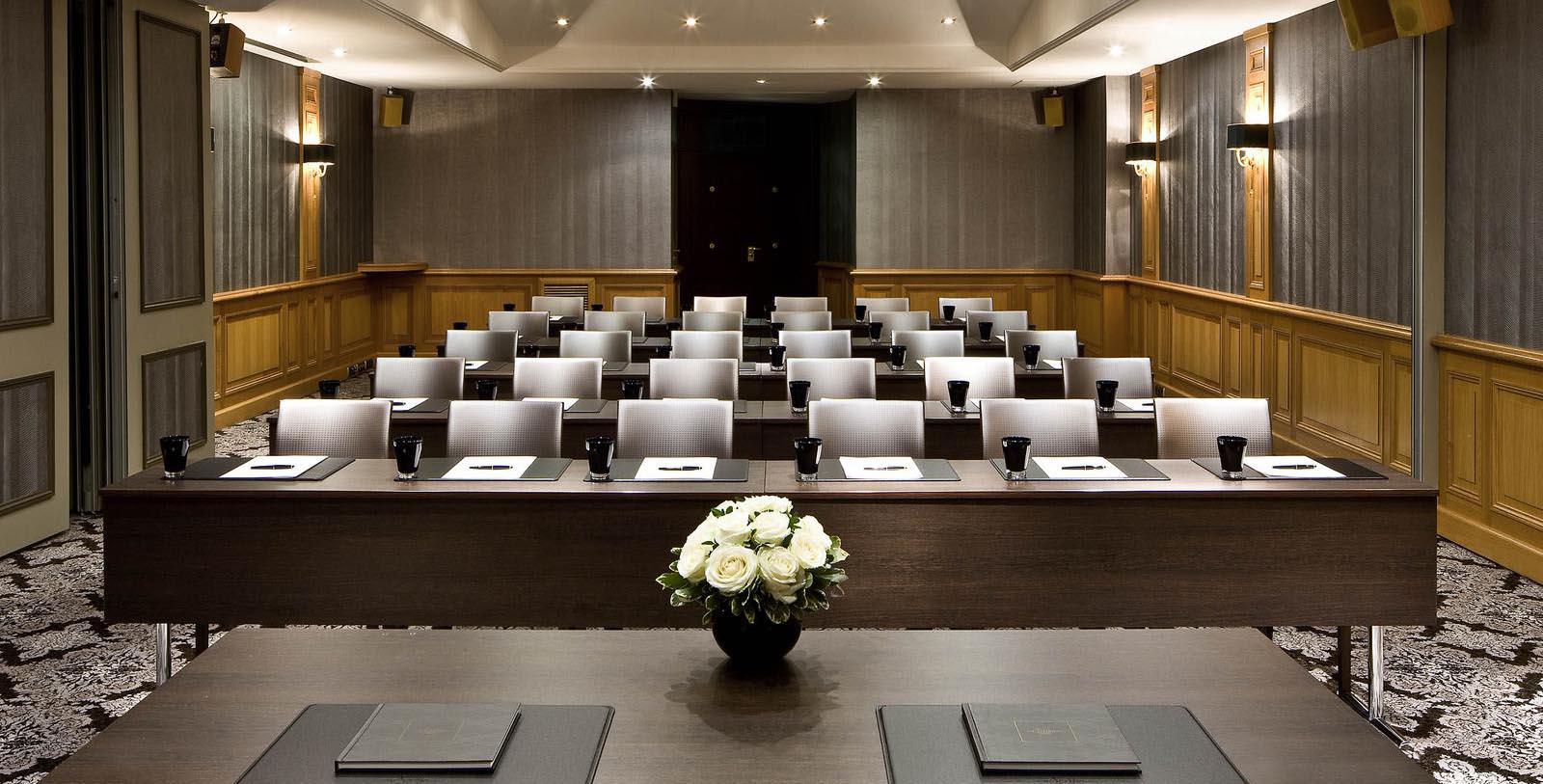 Image of Meeting Room Classroom, Hotel Scribe Paris Opera By Sofitel, France, 1861, Member of Historic Hotels Worldwide, Special Occasions