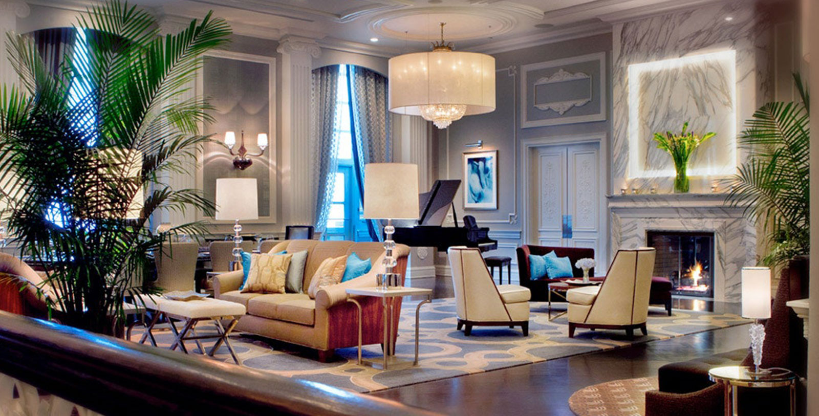 Image of Conrad Hilton Suite, Hilton Chicago, 1927, Member of Historic Hotels of America, in Chicago, Illinois, Hot Deals