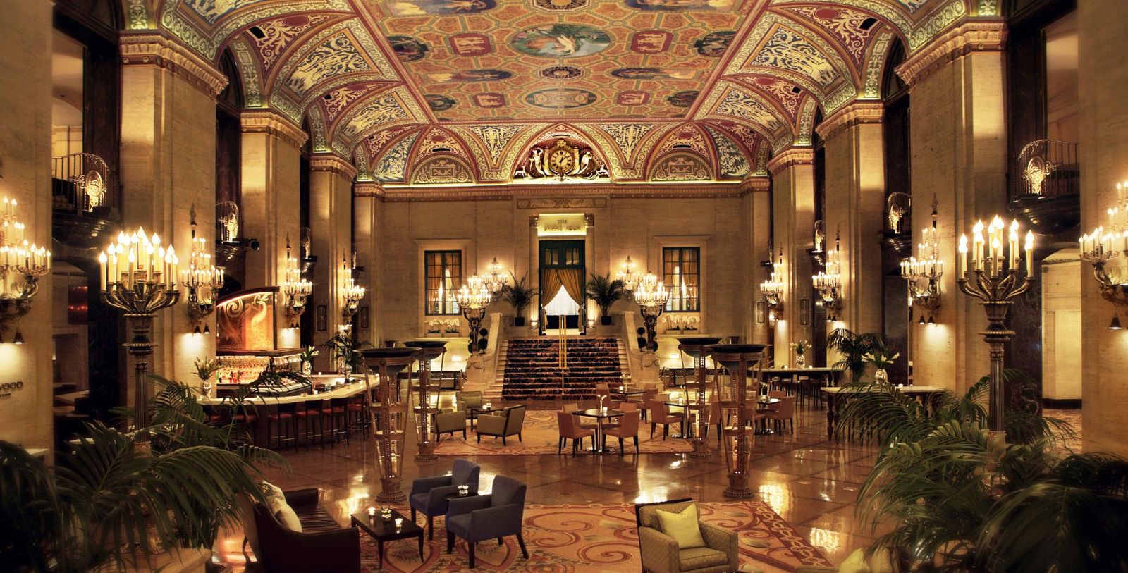 Image of Dining Area in Palmer House, A Hilton Hotel, Member of Historic Hotels of America, in Chicago, Illinois, Overview