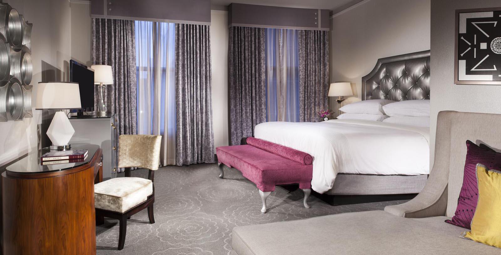 Image of Guestroom at The Silversmith Hotel, 1897, Member of Historic Hotels of America, in Chicago, Illinois, Accommodations