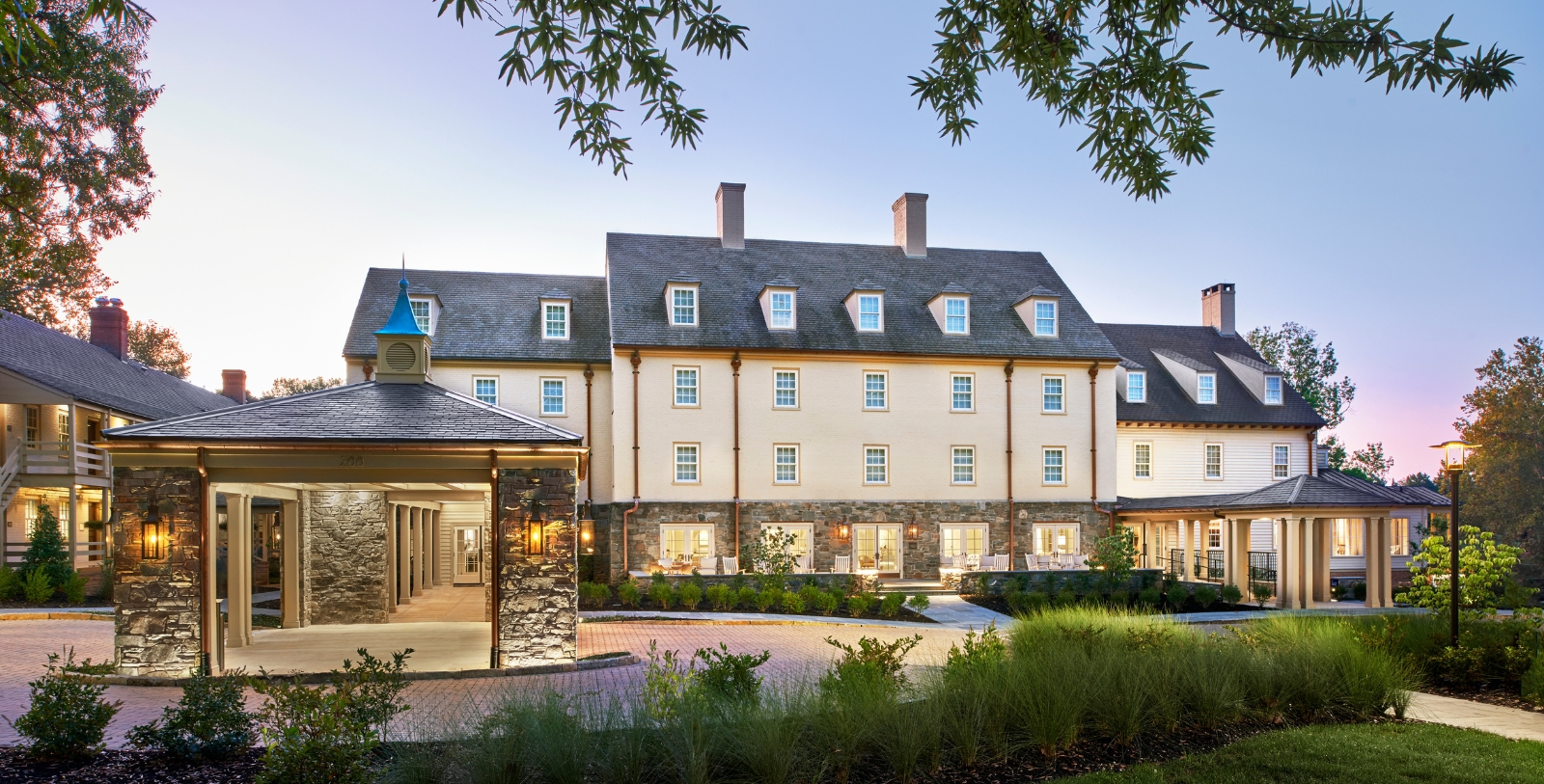 Image of Hotel Exteriors and Grounds, Boar's Head Resort, 1834, Member of Historic Hotels of America, in Charlottesville, Virginia, Overview