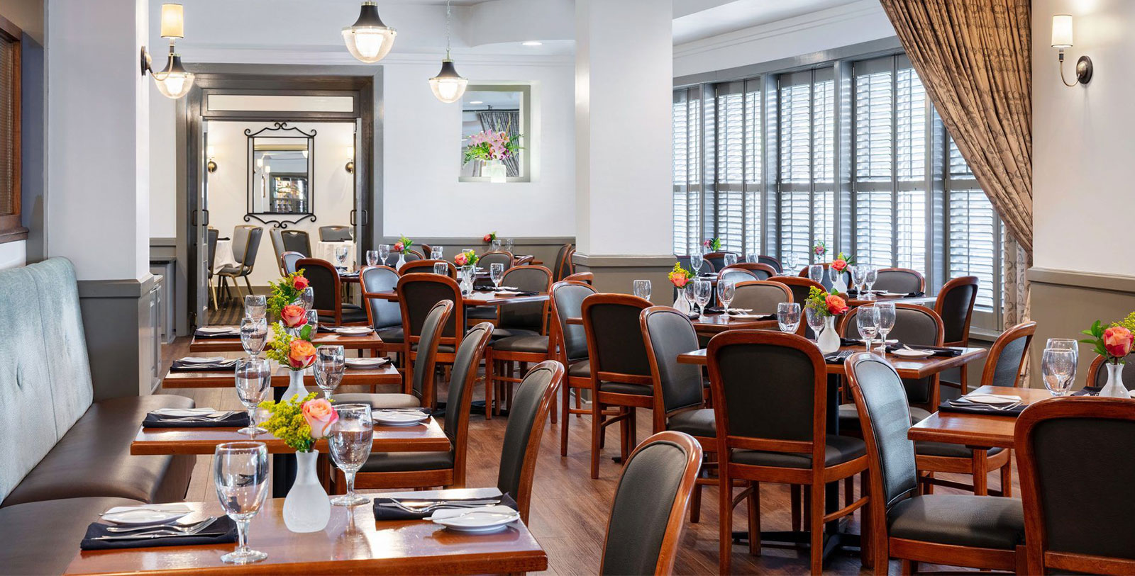 Image of Swamp Fox Restaurant at Francis Marion Hotel, 1924, Member of Historic Hotels of America, in Charleston, South Carolina, Dining