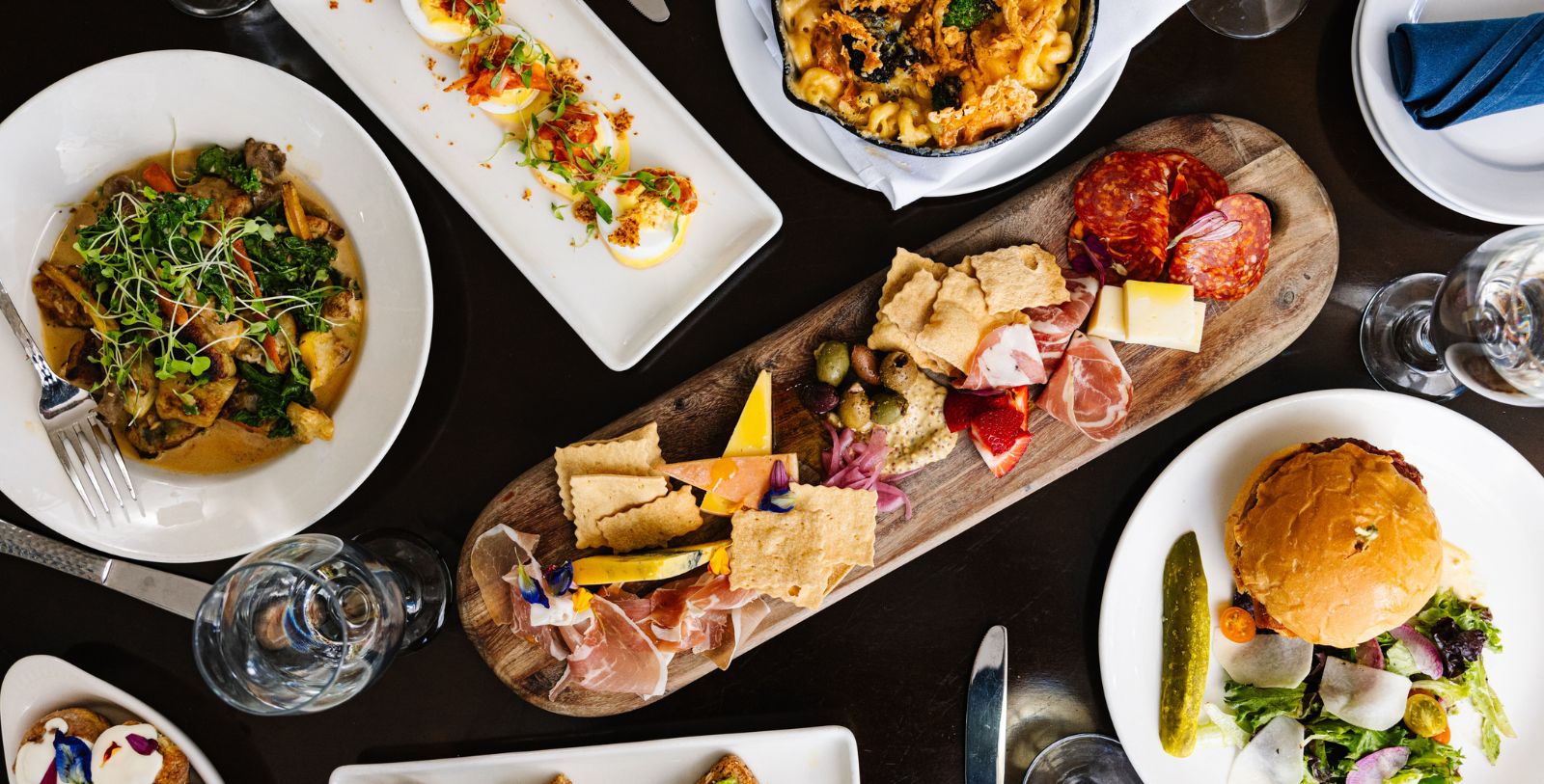 Taste authentic North Carolina cuisine at The Asbury.