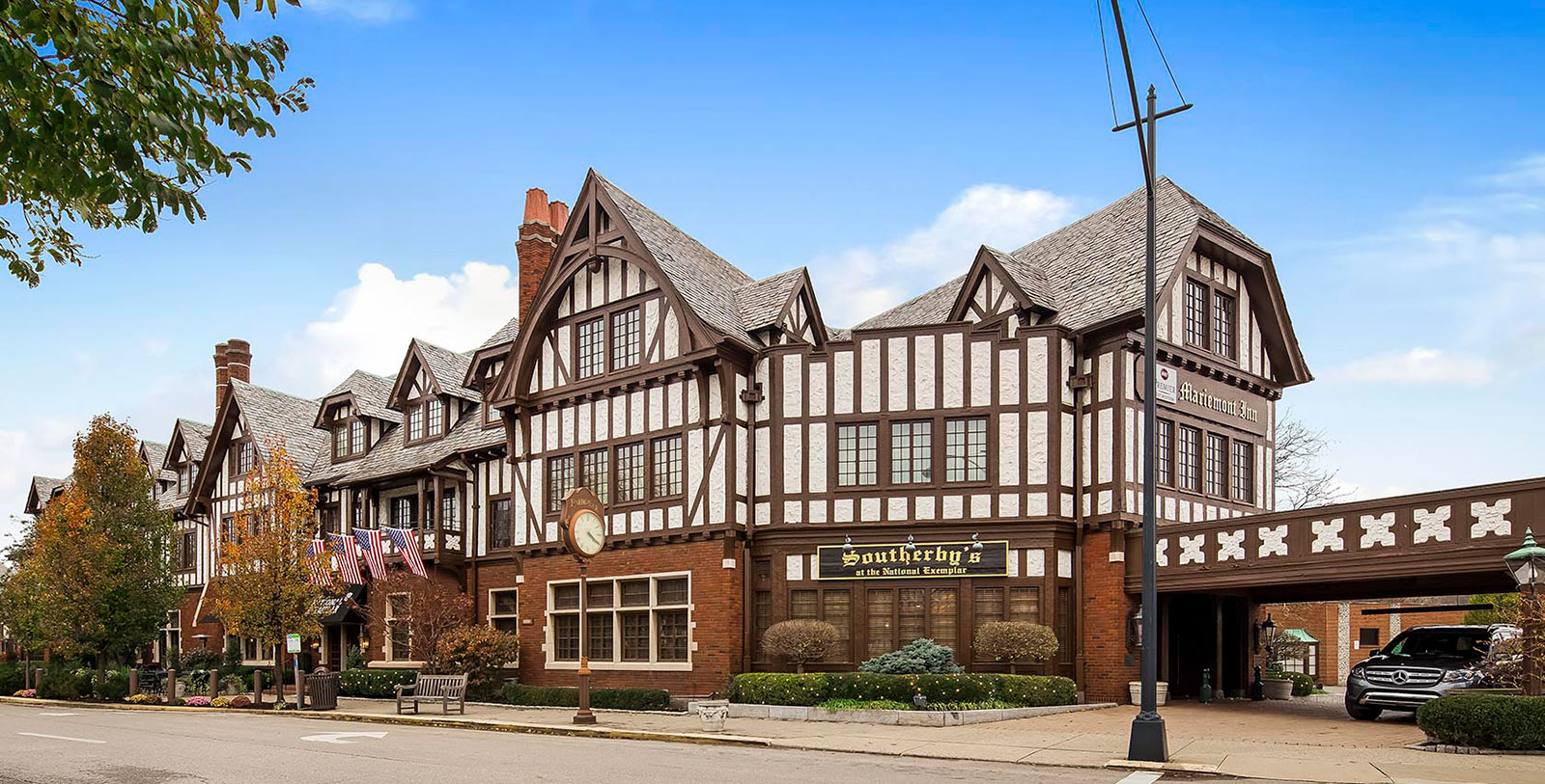 Image of Hotel Exterior at Best Western Mariemont Inn, 1926, Member of Historic Hotels of America, in Cincinnati, Ohio, Overview
