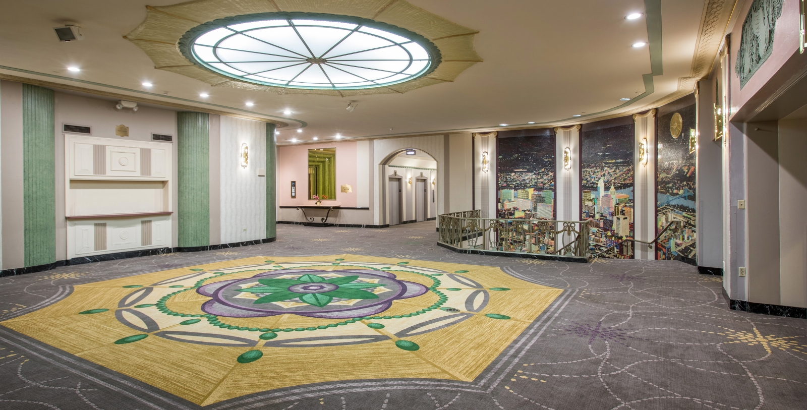Image of the Hall of Mirrors in the Hilton Cincinnati Netherland Plaza, 1931, Member of Historic Hotels of America, in Cincinnati, Ohio, Venues and Services