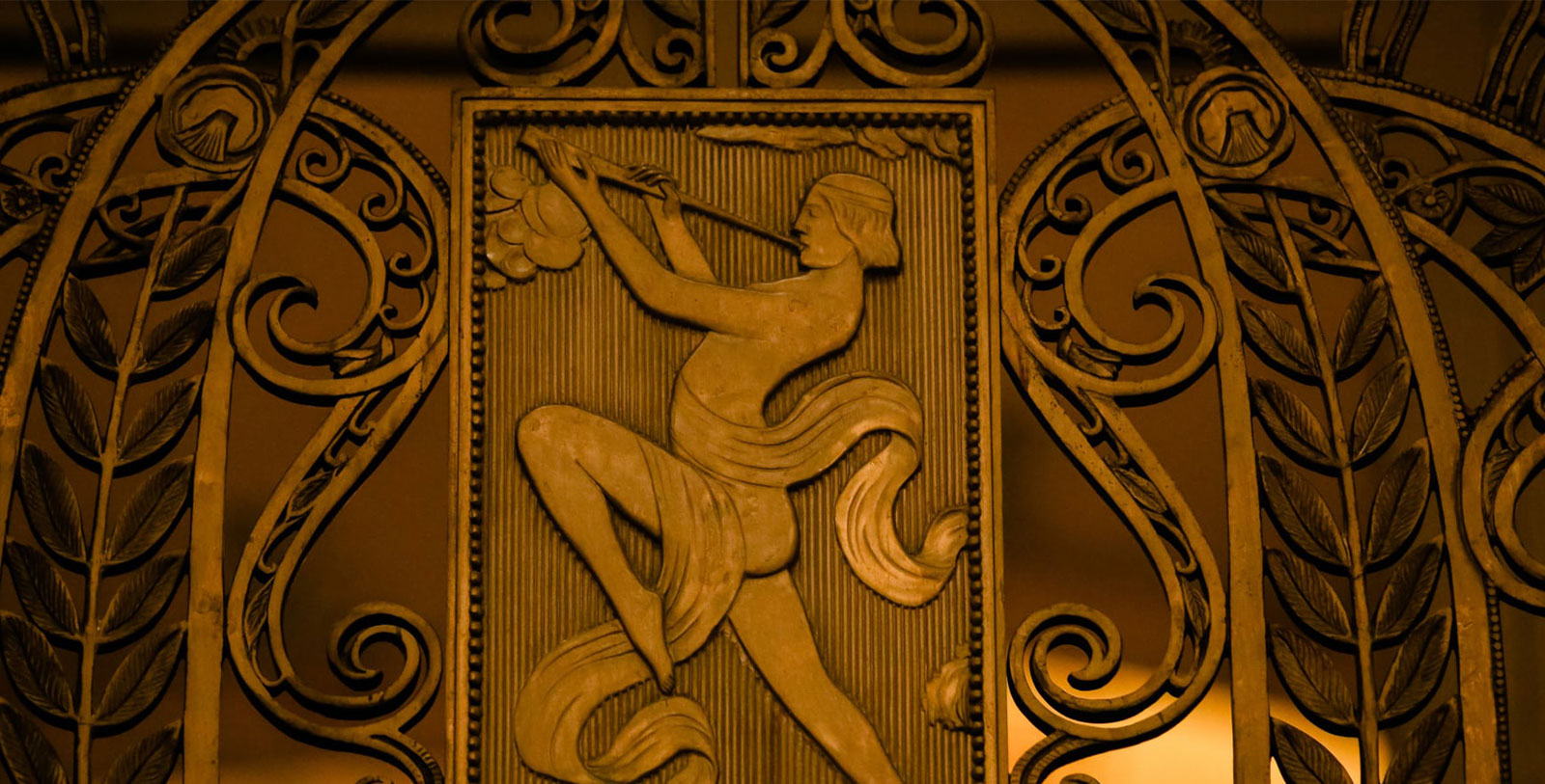 Discover the stunning French and Egyptian motifs of Hilton Cincinnati Netherland Plaza, a French Art Deco hotel.