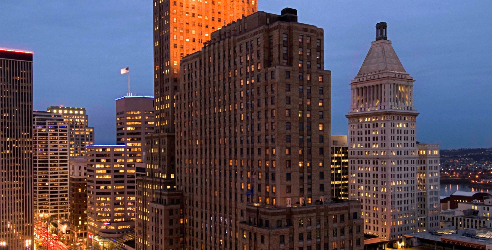 Explore Fountain Square, the Duke Energy Convention Center, and the National Underground Railroad Freedom Center just steps away.