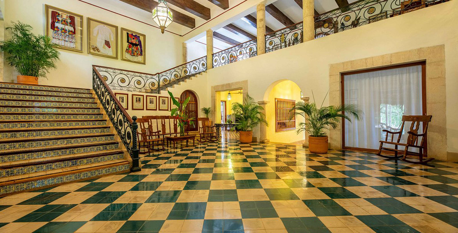 Image of Interior Lobby, Hacienda Uxmal Plantation & Museum, Member of Historic Hotels Worldwide, Overview