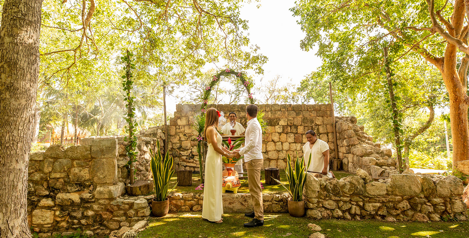 Image of Bride & Groom, Hacienda Uxmal Plantation & Museum, Member of Historic Hotels Worldwide, Special Occasions