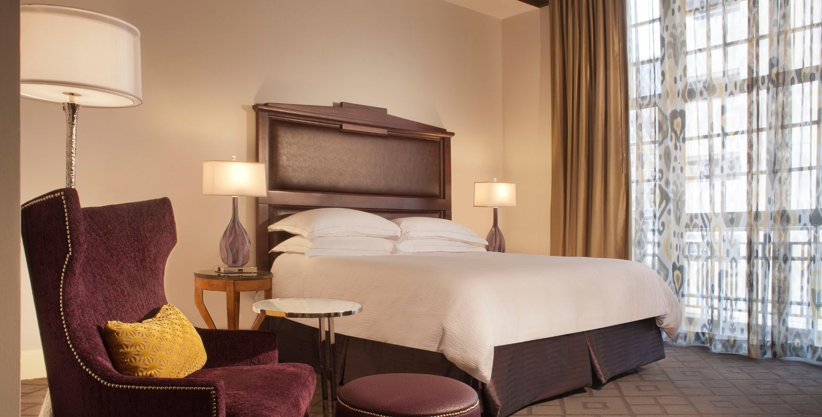 Image of Guestroom Interior The Ashton Hotel, 1915, Member of Historic Hotels of America, in Fort Worth, Texas, Accommodations