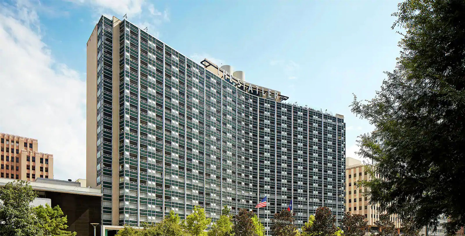 Image of Hotel Exterior The Statler, 1956, Member of Historic Hotels of America, in Dallas, Texas, Overview