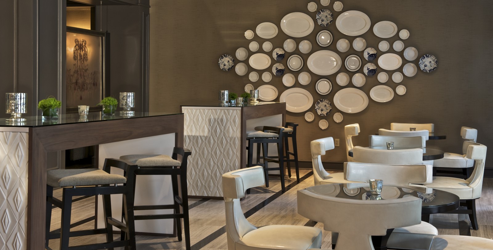 Image of Jardena Restaurant, Melrose Georgetown Hotel, 1947, Member of Historic Hotels of America, in Washington, DC.