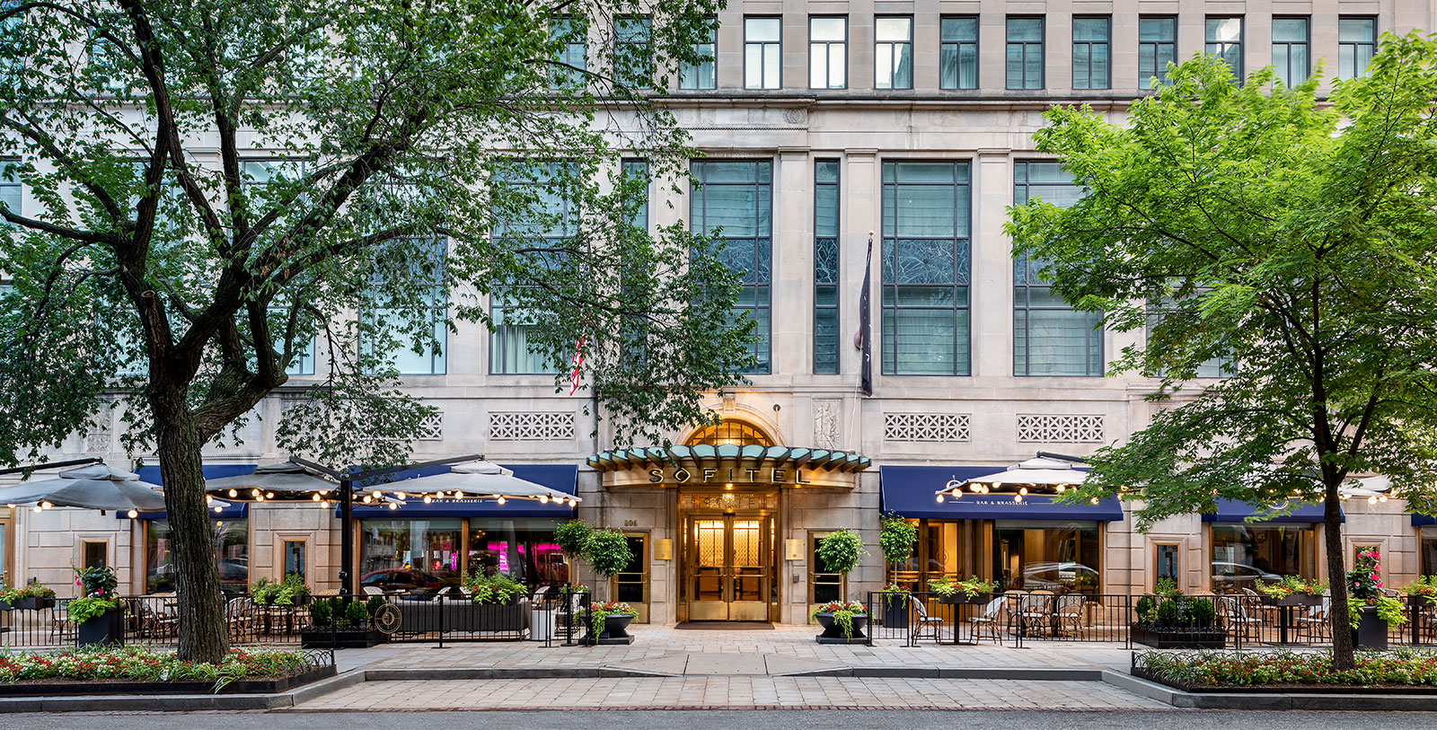Image of Entrance Sofitel Washington DC Lafayette Square, 1927, Member of Historic Hotels of America, in Washington DC, Overview