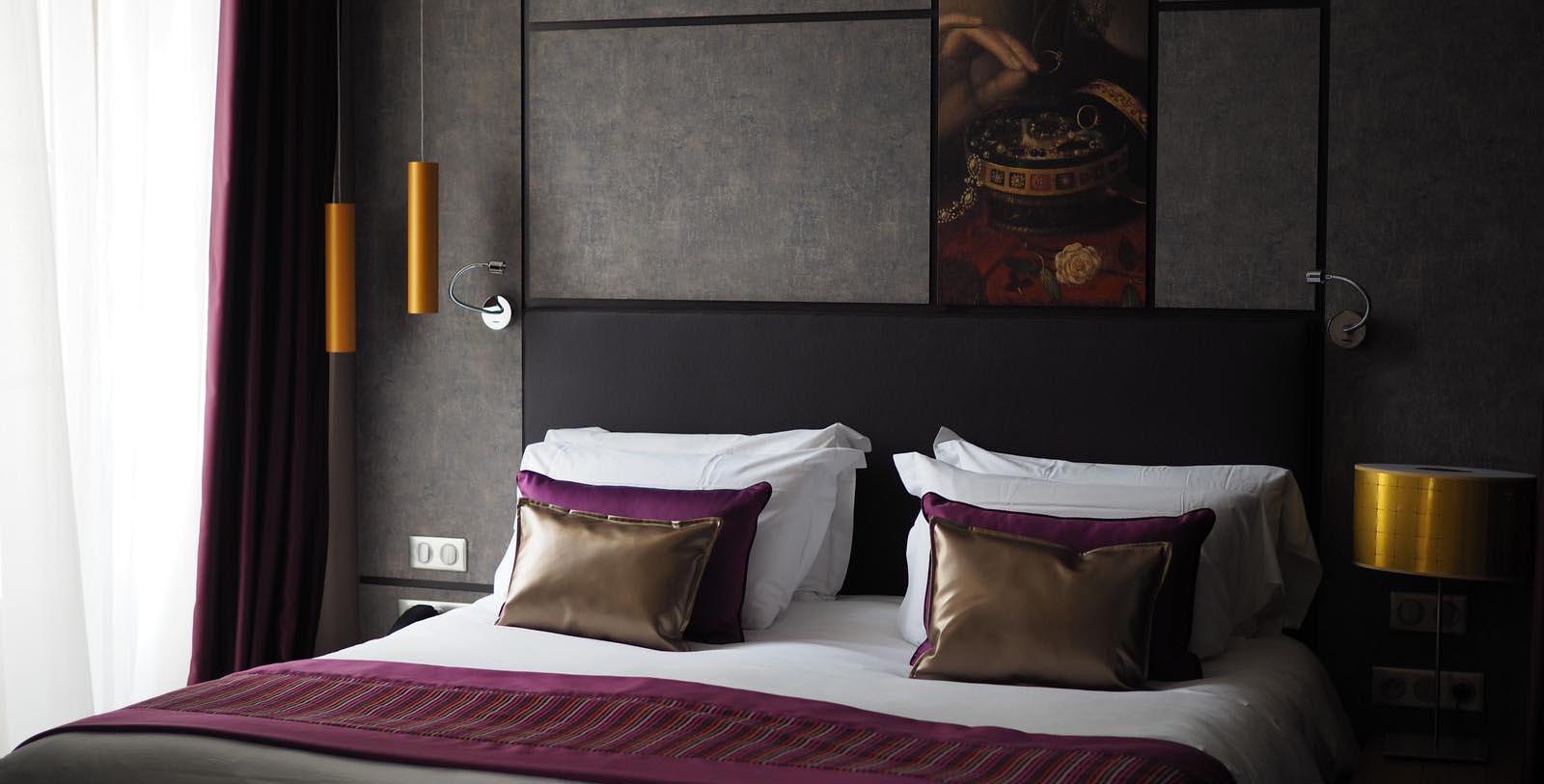 Image of Guestroom Interior, Grand Hôtel La Cloche Dijon - MGallery by Sofitel, Dijon, France, 1884, Member of Historic Hotels Worldwide, Accommodations